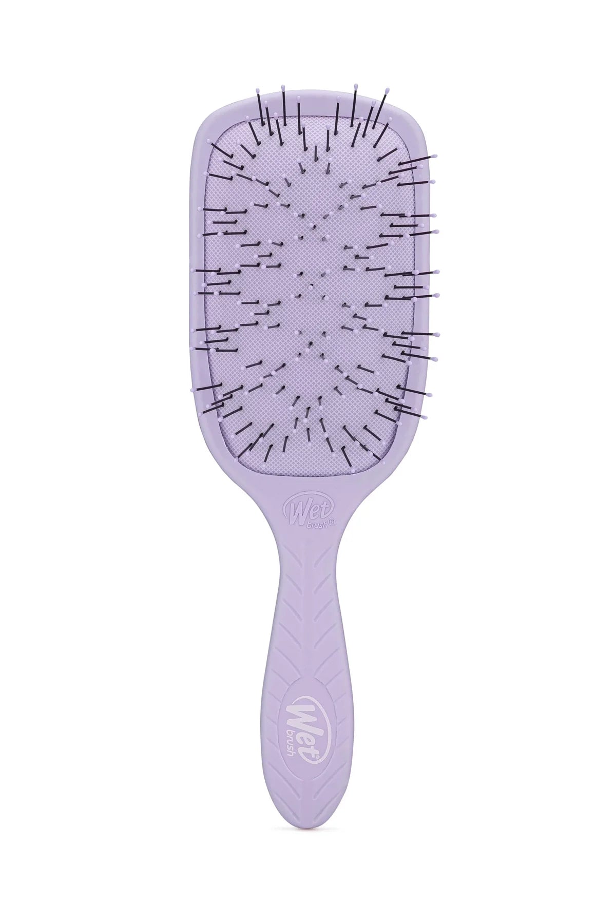 Wet Brush Go Green Paddle Detangler Kalın Telli Saçlar İçin Geniş Saç Fırçası Lila
