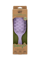 Wet Brush Go Green Paddle Detangler Kalın Telli Saçlar İçin Geniş Saç Fırçası Lila