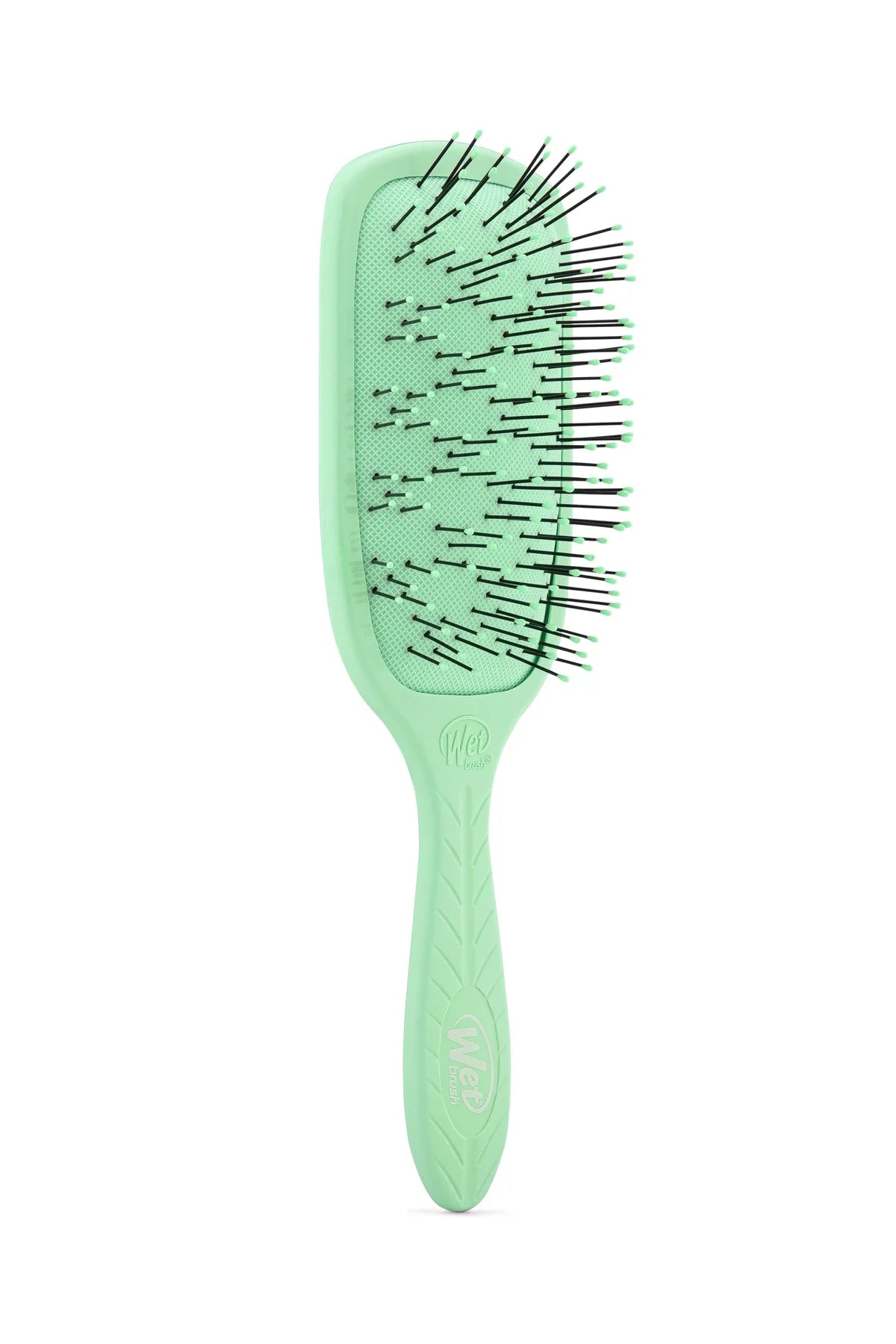 Wet Brush Go Green Paddle Detangler Kalın Telli Saçlar İçin Geniş Saç Fırçası Yeşil