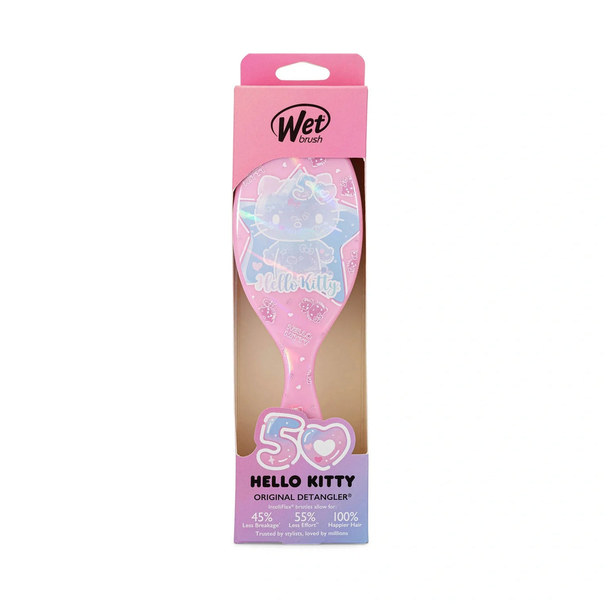 Wet Brush Hello Kitty Dolaşık Açıcı Saç Fırçası Pembe
