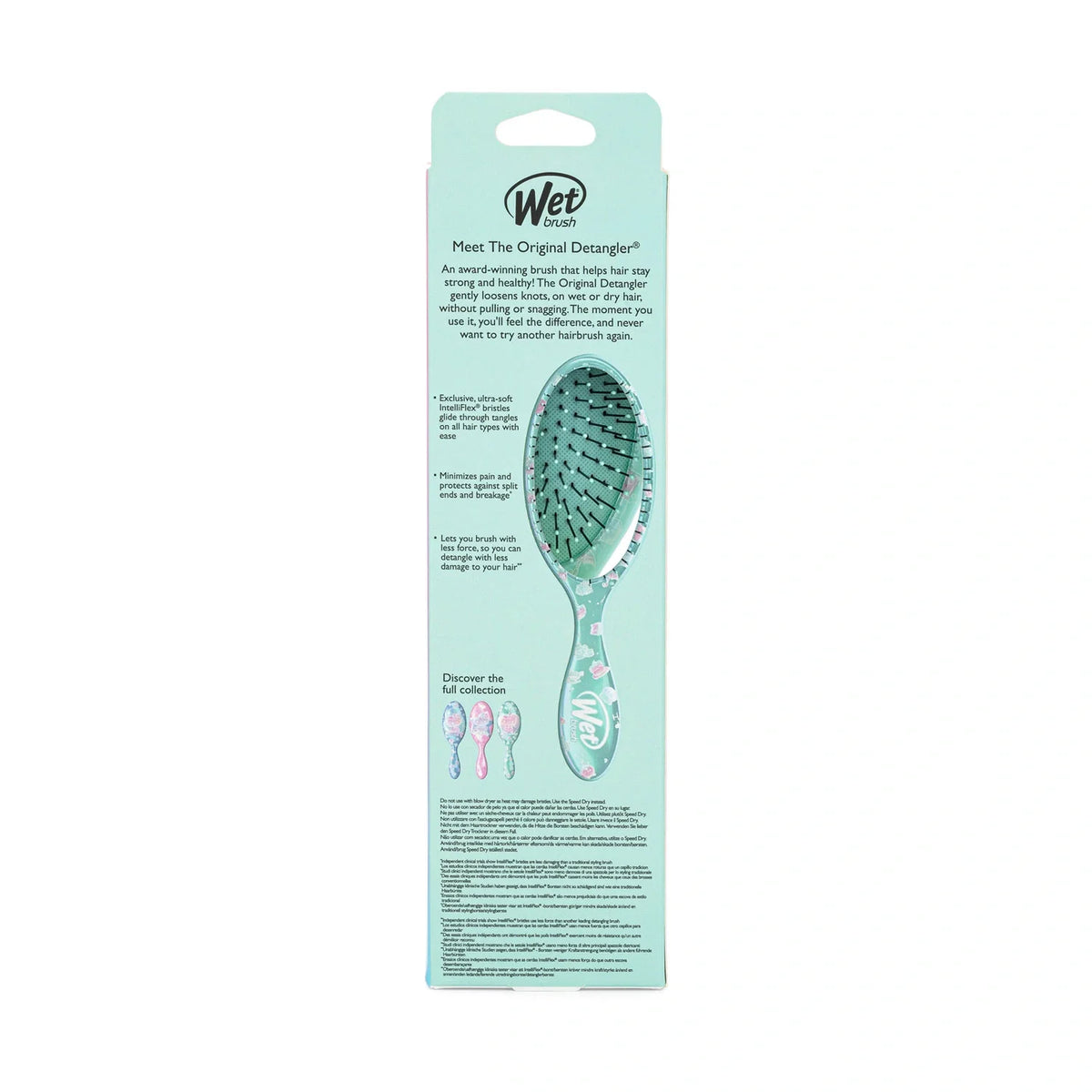 Wet Brush Hello Kitty Dolaşık Açıcı Saç Fırçası Yeşil