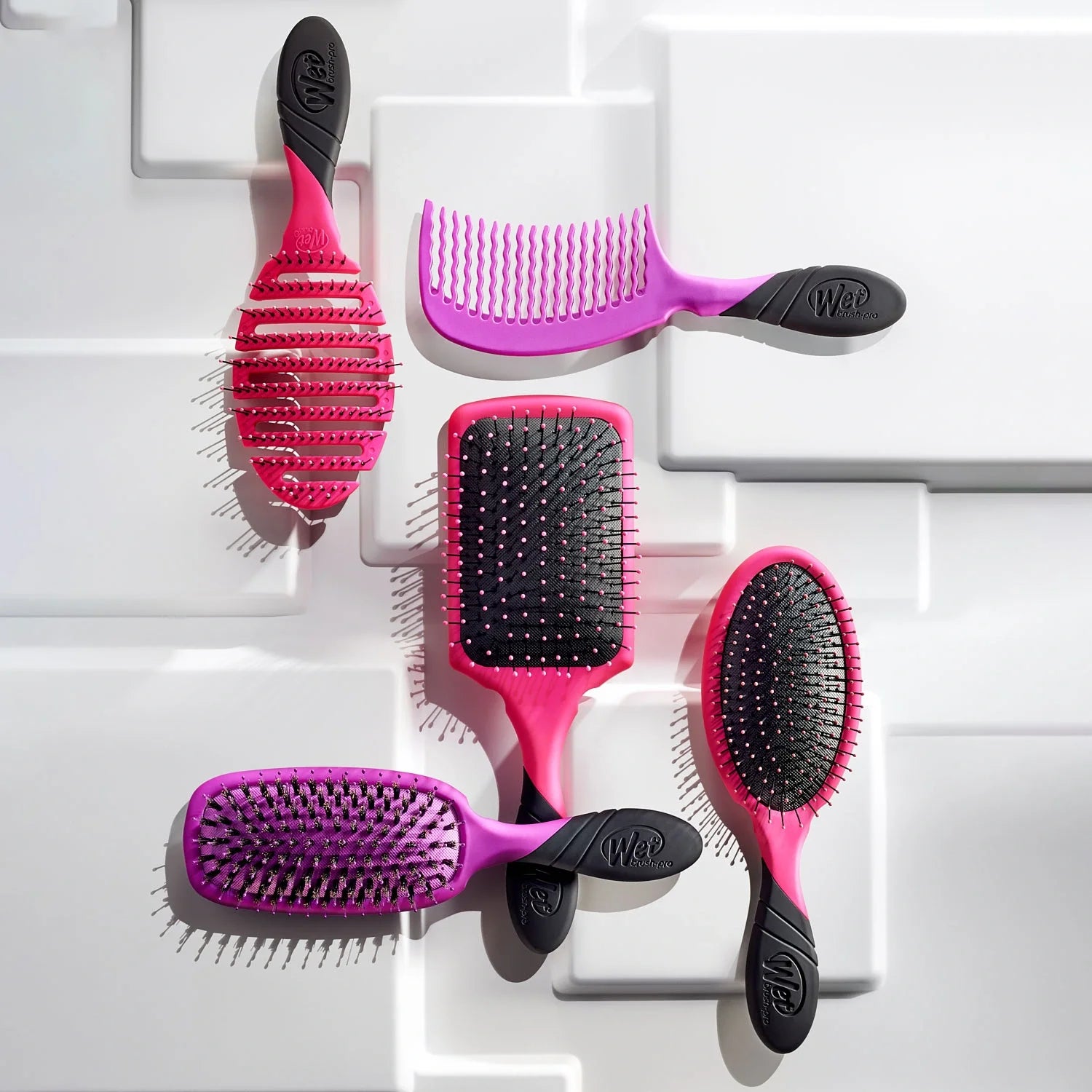 Wet Brush Pro Shine Enhancer Saç Fırçası Mor