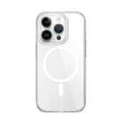 Zys-013 Magsafe Uyumlu Renkli Kamera Çerçeveli Şeffaf Iphone 15 Pro Kılıf