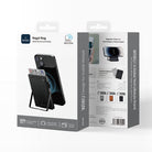 Mw-006 Tasarımlı 6 Hazneli Pu Magsafe Standlı Kartlık