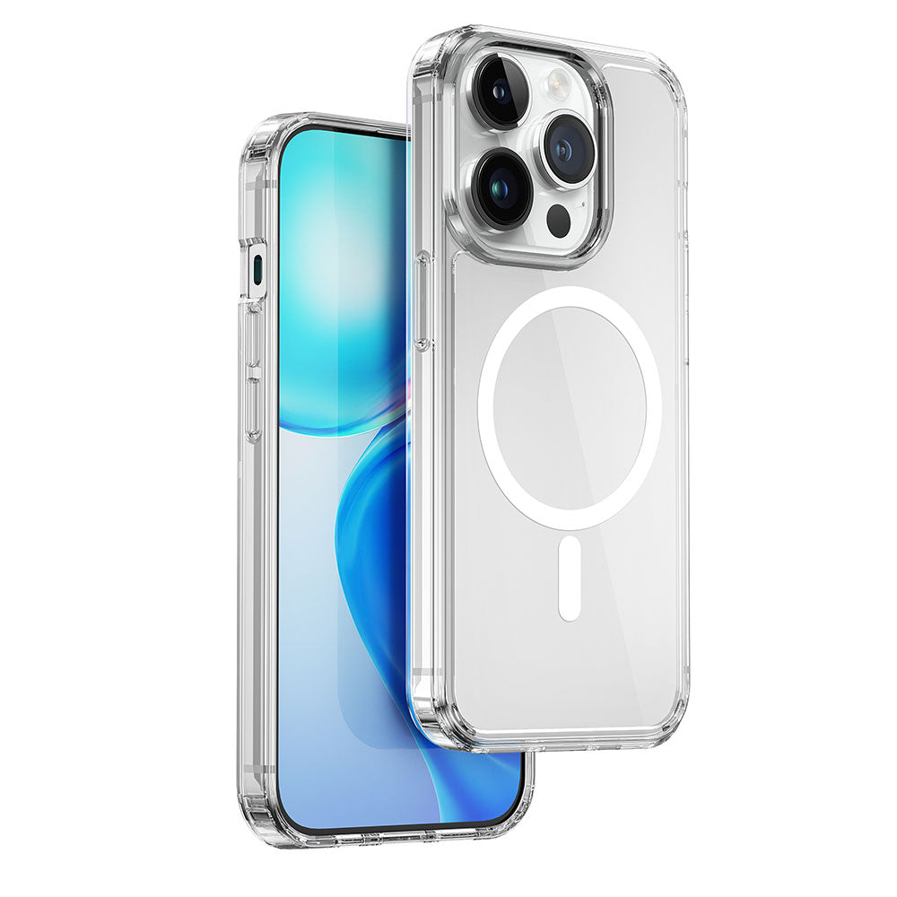 Mcc-101 Magsafe Uyumlu Şeffaf Sert Iphone 15 Pro Max Kılıf