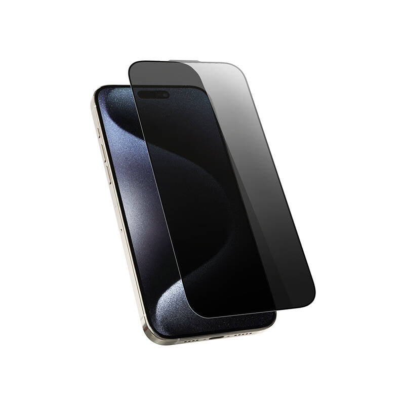 Iprivacy 360° Iphone 15 Kolay Uygulamalı Temperli Ekran Koruyucu