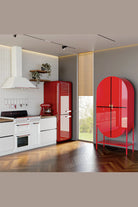 Wonderland Design Atelier-Kırmızı Siyah Lake İçki Dolabı-İçki Dolabı-4-milagron.live