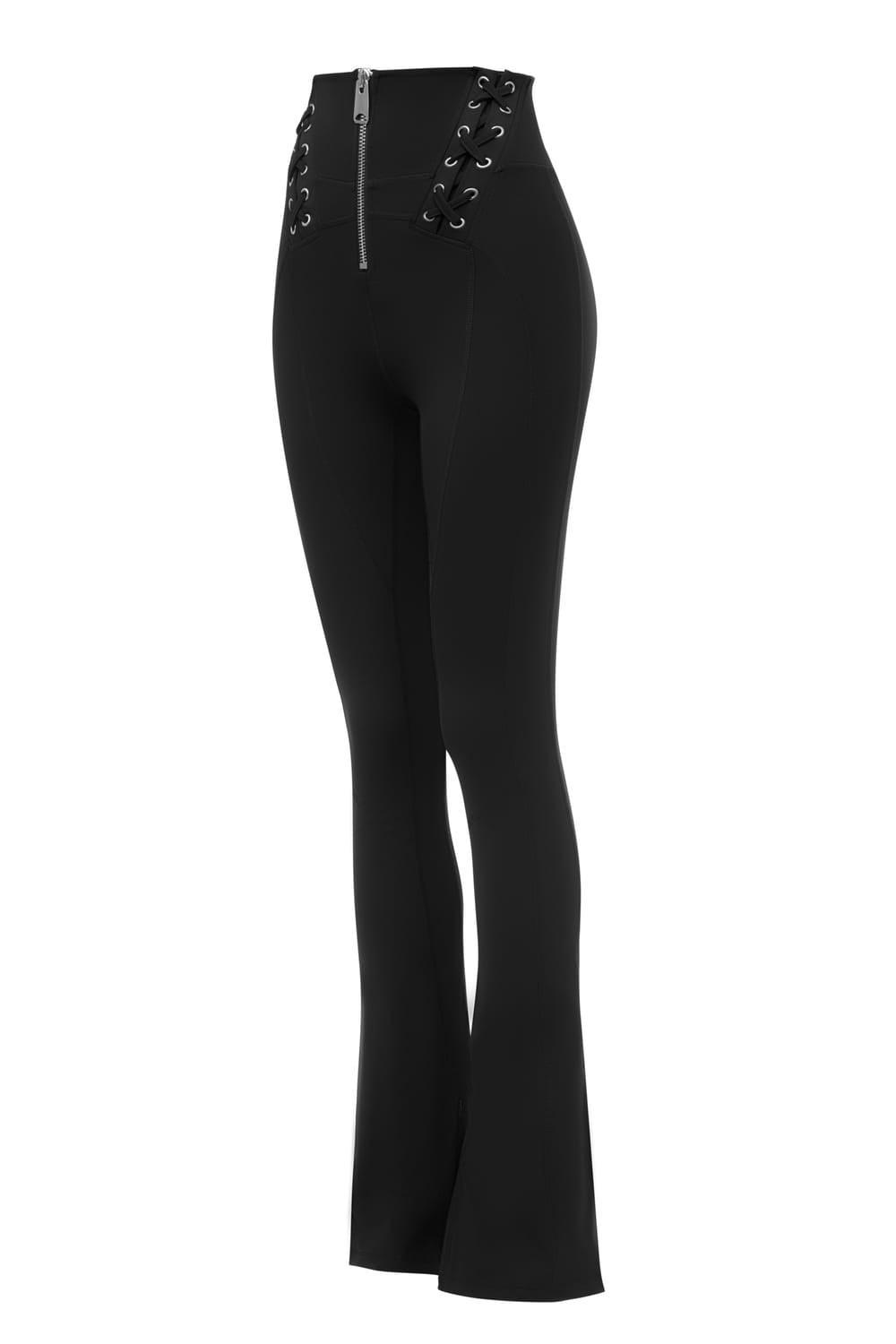 Wown-Carisa Flare Leggings-Activewear-2-milagron.live