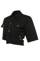 Wown-Nadya Jacket-Crop Top-2-milagron.live