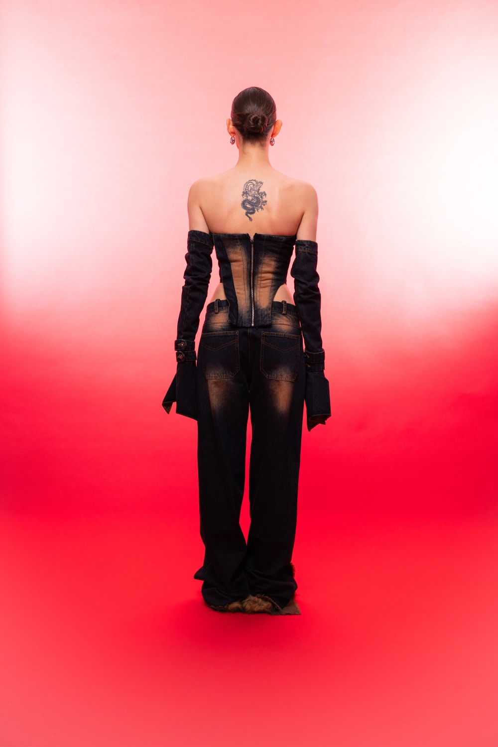 Wuen İstanbul-Oversize Denim 02-Kot Pantolon-2-milagron.live