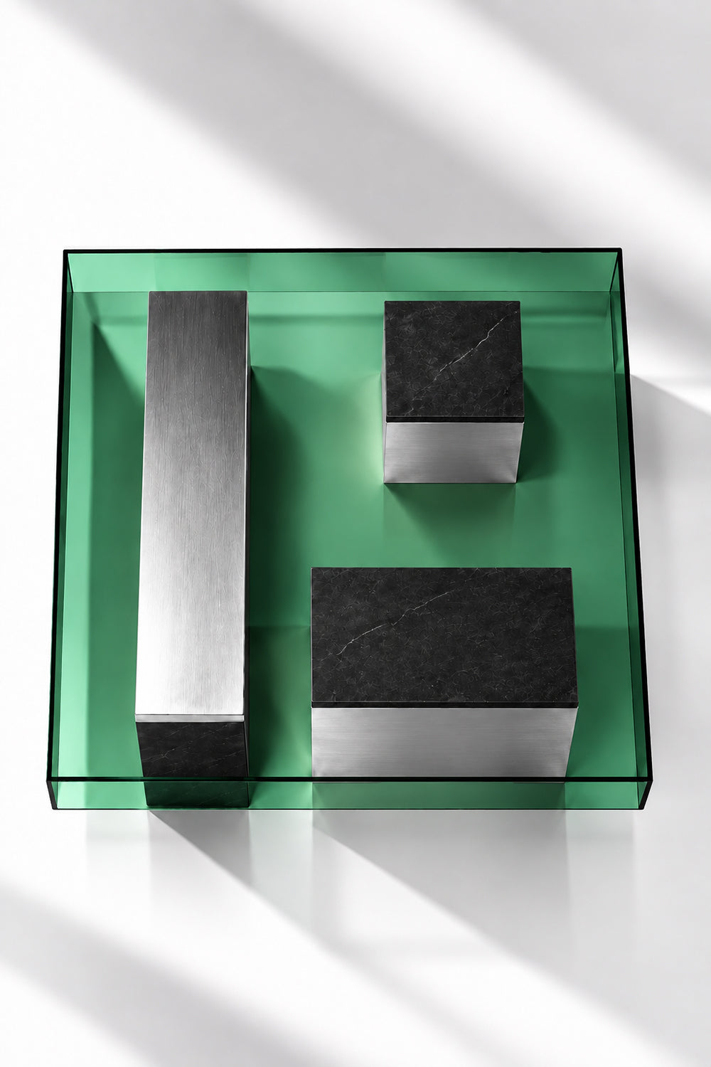Nero Silver Orta Sehpa - 1