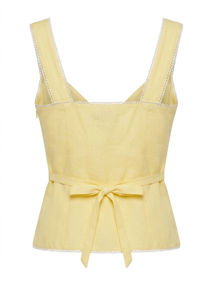 Emily Top - Yellow