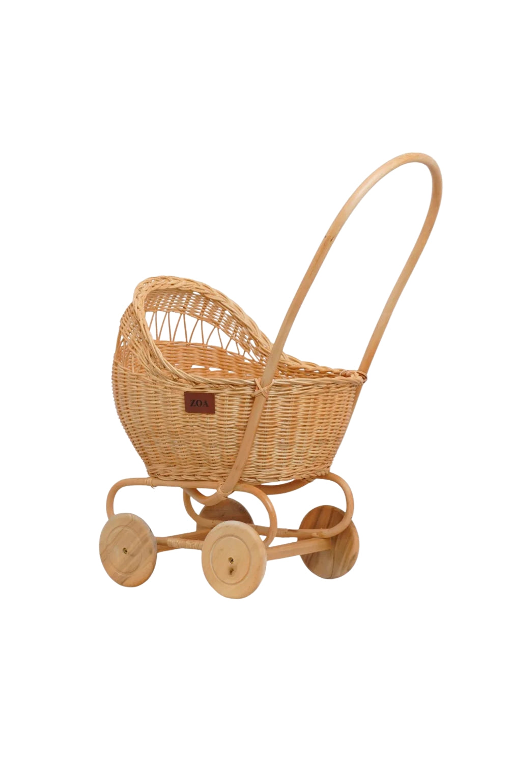 Zoa Collection-Rattan Oyuncak Bebek Arabası-Oyuncak Bebek & Oyun Setleri-2-milagron.live