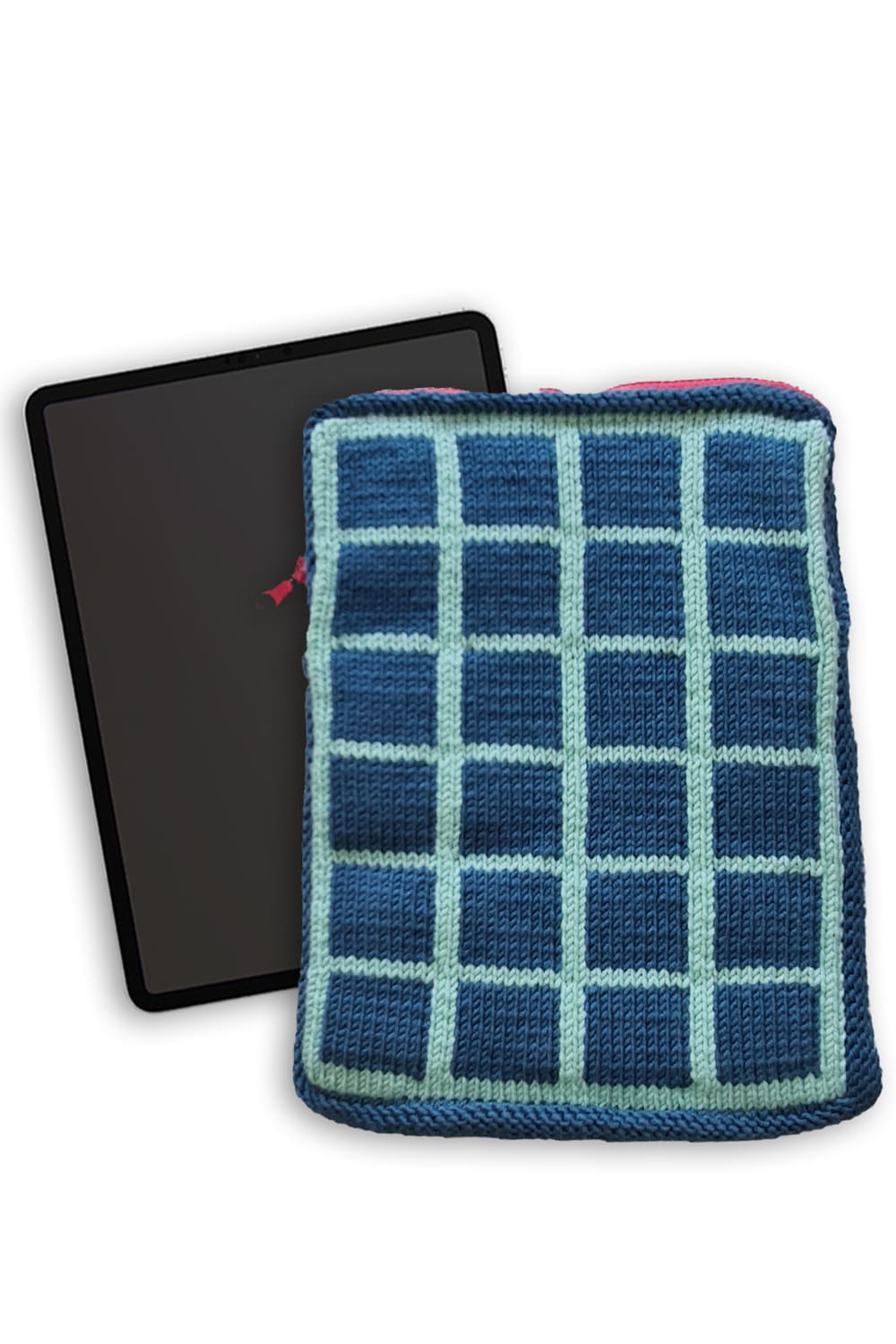 Zone Design Store-El Örgüsü Tablet - Laptop Kılıfı - Kafalar Karışık-Case-2-milagron.live