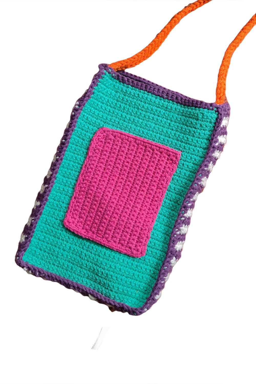 Zone Design Store-El Örgüsü Telefon Çantası - Sarıko-Telefon Çantası-2-milagron.live