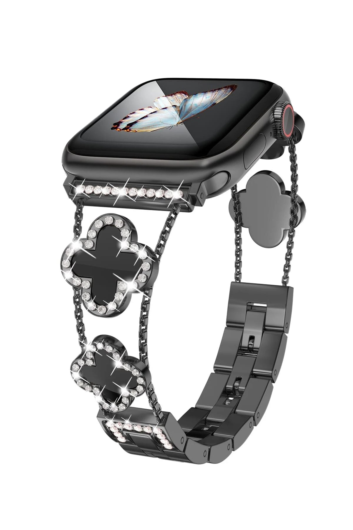 Apple Watch Uyumlu Clovella Metal Kordon Blacklux