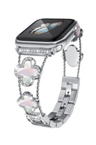 Apple Watch Uyumlu Clovella Metal Kordon Perlina