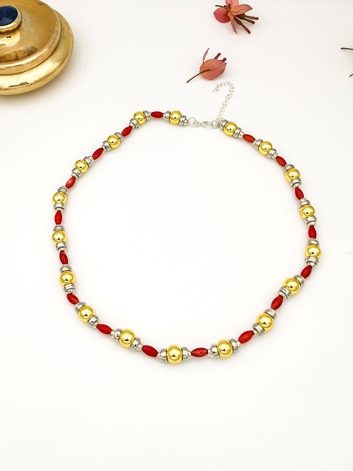 Mercan Gold Top Kolye