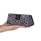 Bloominbag-Leopard Cita Noir Glasses Case-2-milagron.live