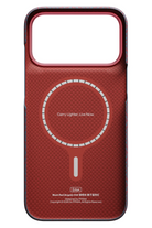 Edge Iphone 18 Pro Magsafe Uyumlu Kılıf Blue'S Red