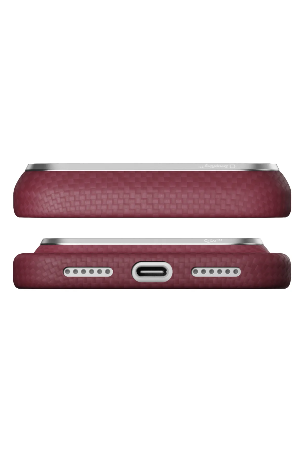 Edge Iphone 18 Pro Magsafe Uyumlu Kılıf Burgundy