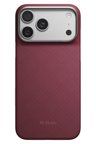 Edge Iphone 18 Pro Magsafe Uyumlu Kılıf Burgundy