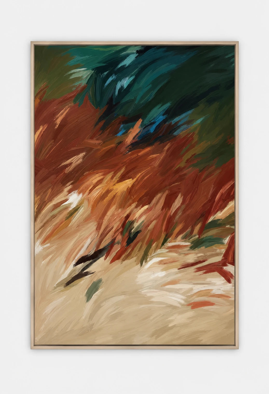 Lasttouch-Duvar Tablosu, 90x120 cm-Tablo-1-milagron.live
