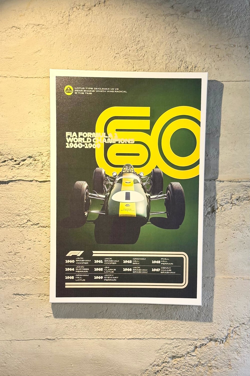 livingstore-F1 Poster-Duvar Dekorları-1-milagron.live