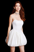 Esotte-Myrcella Beyaz Balon Elbi̇se-Elbise-3-milagron.live