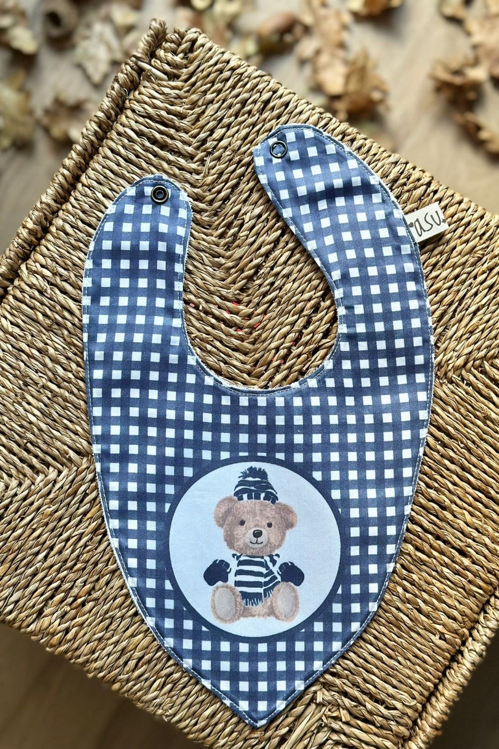 Mix&Match 3'lü Organik Pamuk Önlük - Vintage Bear - 3