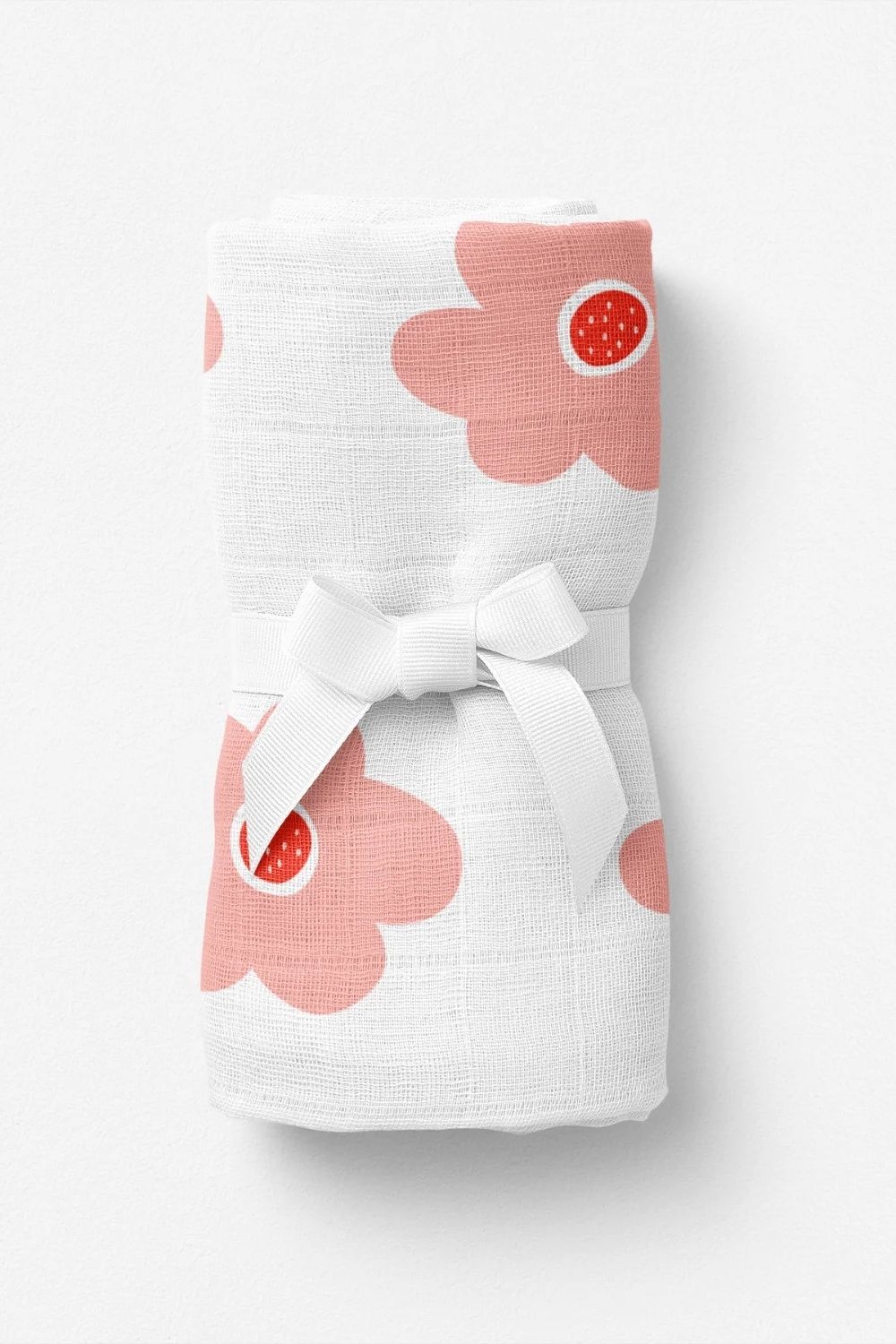 Amulet Blossom Bloom Müslin Bebek Örtüsü – %100 Pamuk 100x100 Cm - 1