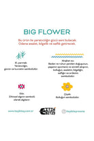 Big Flower Sarı Yıkanabilir Bebek & Çocuk Halısı – 120 X 160 Cm - 6