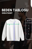 Fire Siyah Unisex Sweatshirt - 5