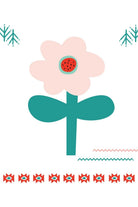 Big Flower Başucu Aydınlatma Başlığı Pembe - 16x20 Cm - 3