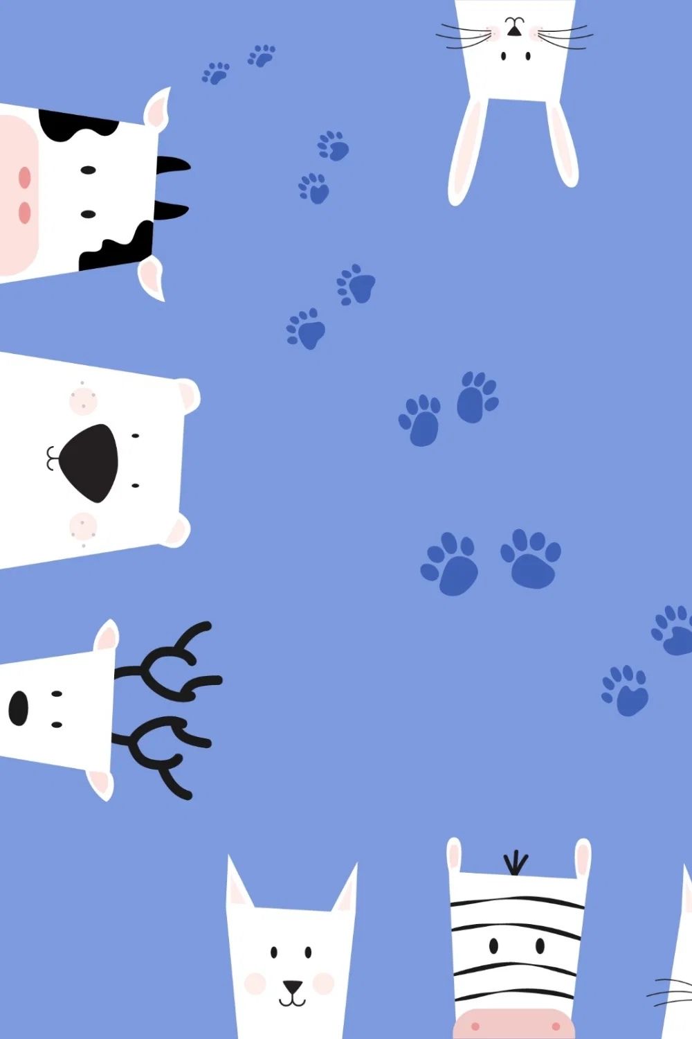 Paws And Claws Pamuk Saten Çok Renkli Çocuk Çarşaf Seti 90x190 Cm - 2