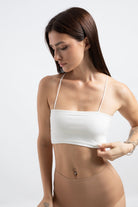 Spagetti Askı Bralet-Kırık Beyaz - 1