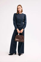 Lacivert Denim Pantolon - 3