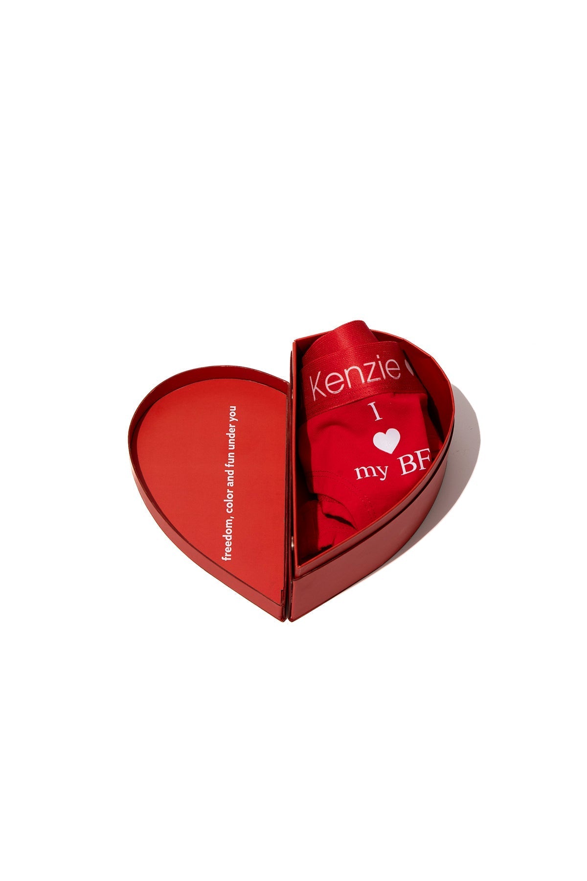 Valentine Collection Kadın Cheeky Külot I Love My Gf/Bf - 1