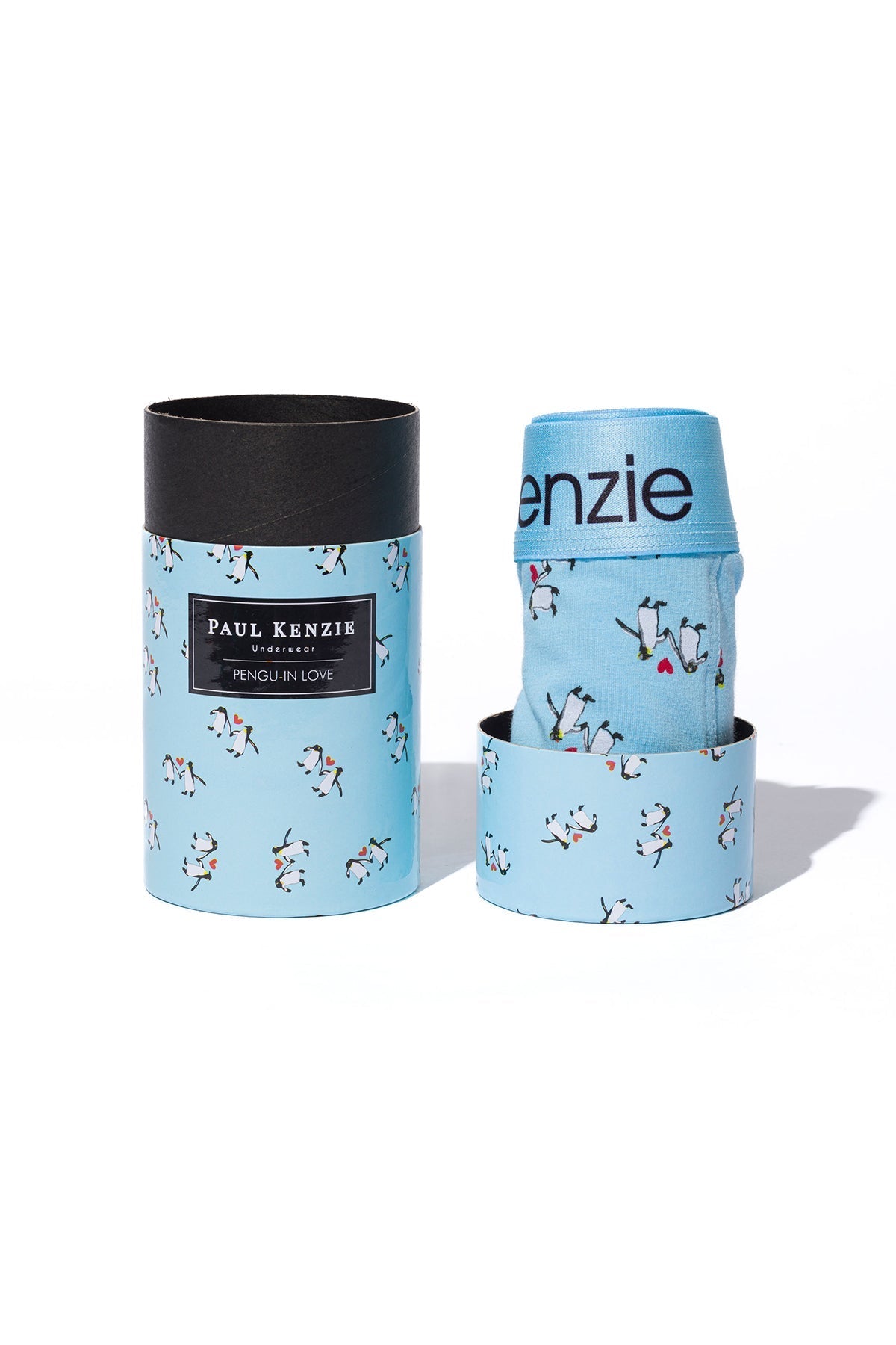 Couple Collection Desenli Erkek Boxer, Penguin Love - 1