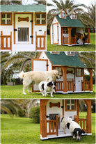 Ultra Lüks Ahşap Köpek Kulübesi (Evi) - 7