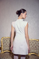 Lulu Elbise - Ekru - 3