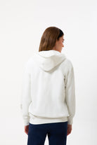 Fermuarlı Logo Nakışlı Sweatshirt, Taş - 5