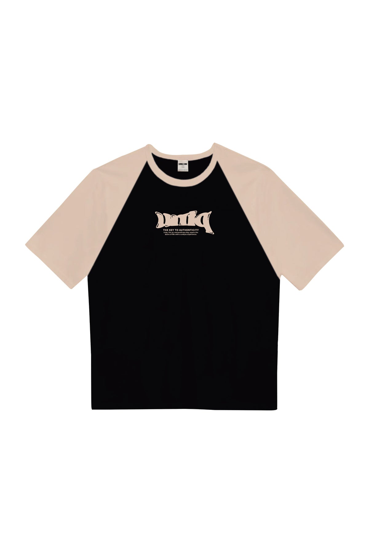 Baskılı Bisiklet Yaka Oversize Erkek Tişört - 0