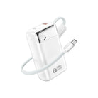 T132 Power Plus Serisi 12000Mah 65W Pd Dahili Kablolu Powerbank