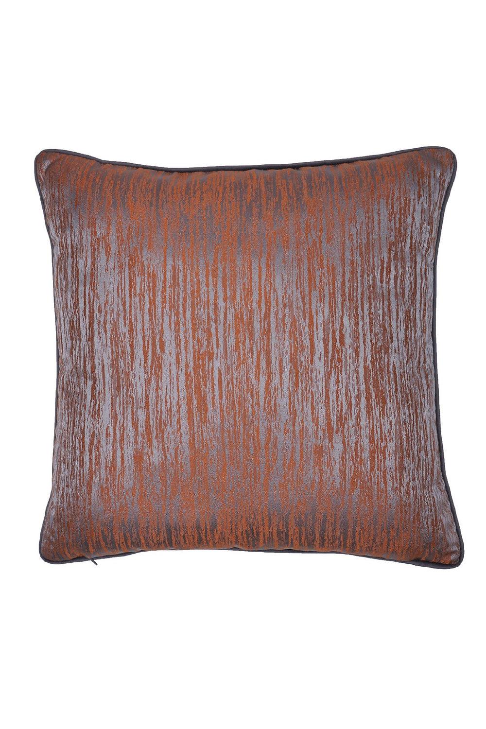 22 Maggio Istanbul-Diamante Taba Gri Üç Şerit Jakar Saten Yastık 50x50 cm-Yastık-2-milagron.live