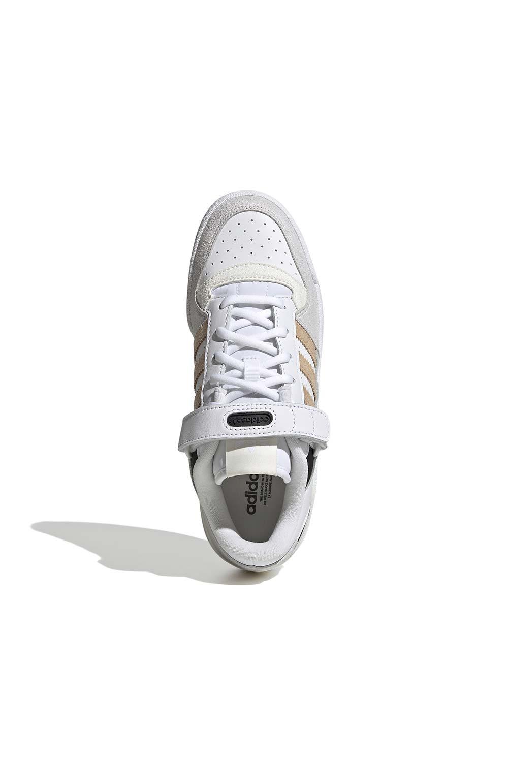 Adidas-Forum Low White/Magic Beige/Black-Sneakers-2-milagron.live