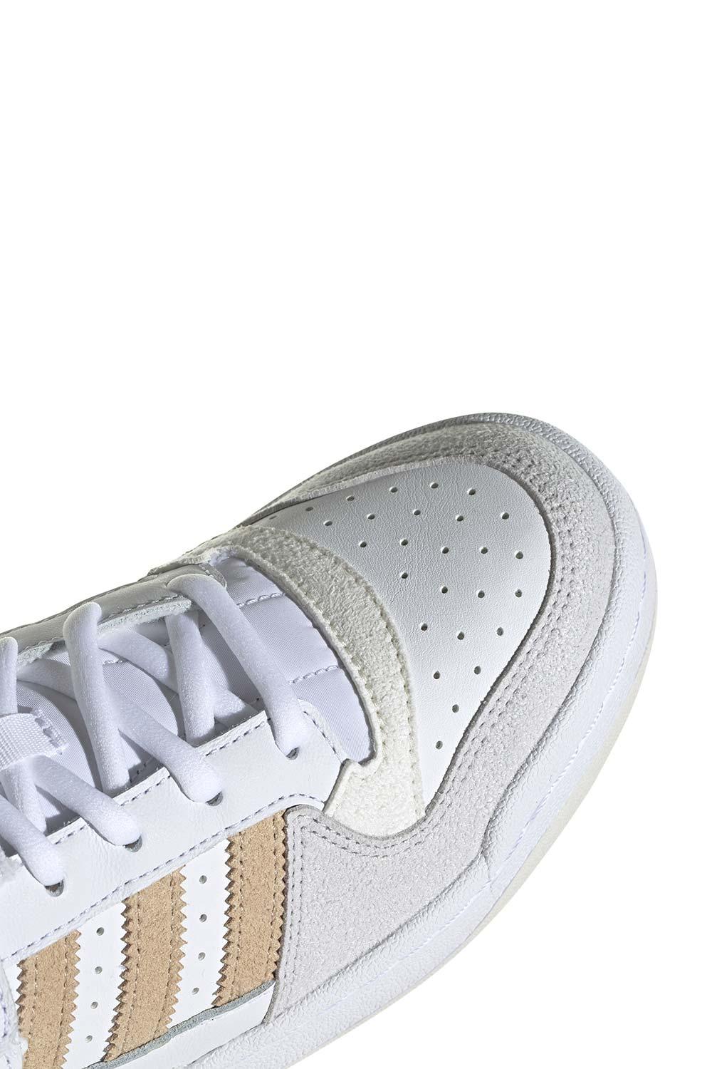 Adidas-Forum Low White/Magic Beige/Black-Sneakers-8-milagron.live