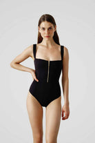 Anais & Margaux-Gabrielle Black Swimsuit-Bikini & Mayo-1-milagron.live