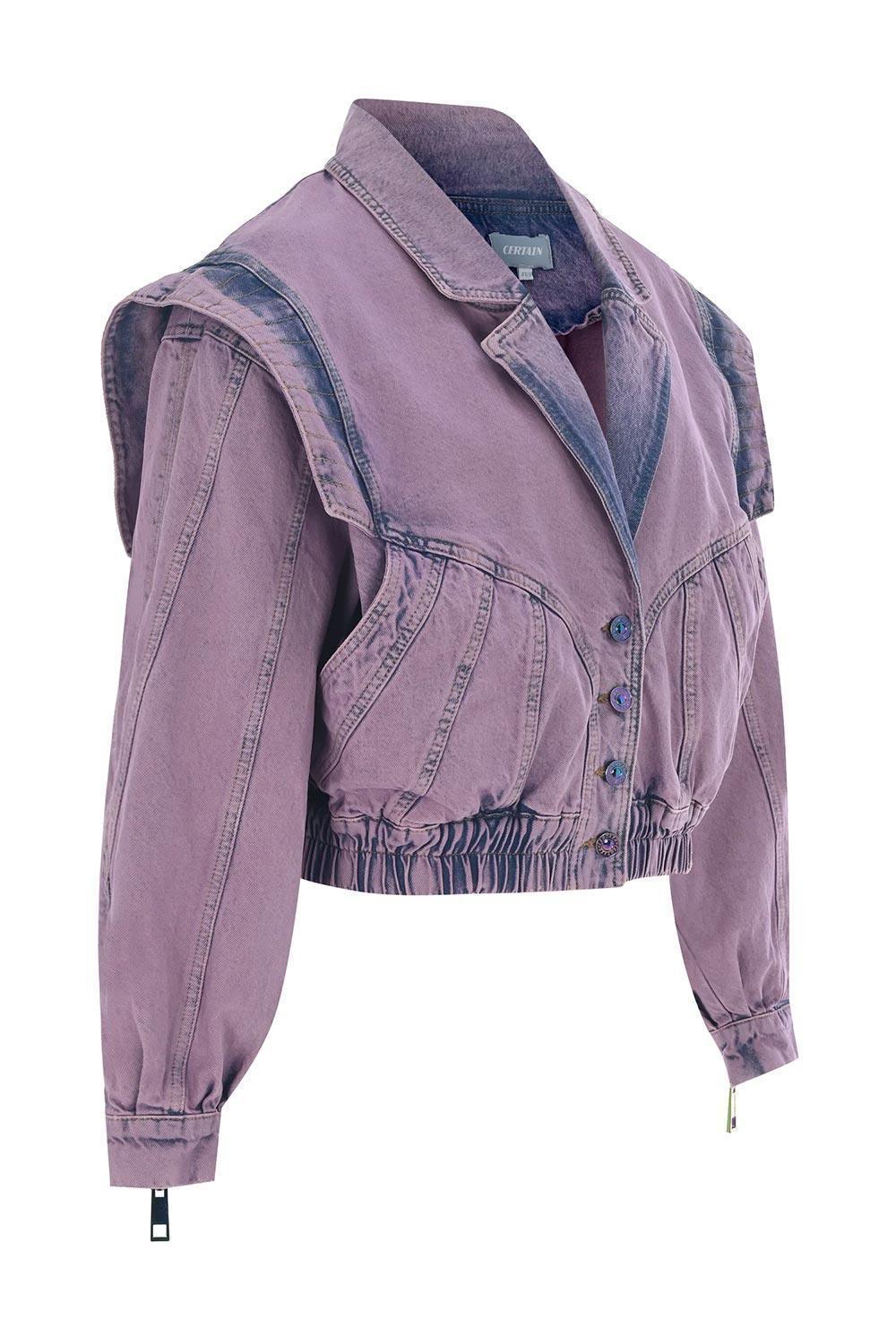 Certain-Bowery Jacket Lily Wash-Ceket-4-milagron.live