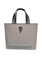 Geomi-Mun Tote - Travel Size - Gri-Omuz Çantası-2-milagron.live